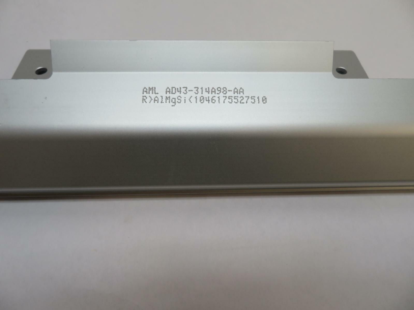 2012 ASTON MARTIN RAPIDE REAR SEAT BRACKET PLATE OEM AD43-314A98-AA