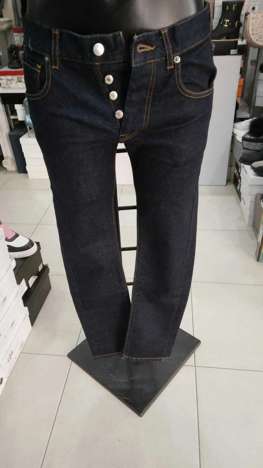 BALDININI JEANS men's man dark blue size 44 BLD39ALZ image 1