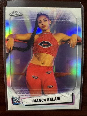 2021 Topps Chrome WWE Refractor - #50 Bianca Belair | eBay