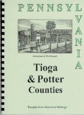PA Tioga/Potter County history from 4 Sources Mansfield Covington Pennsylvania