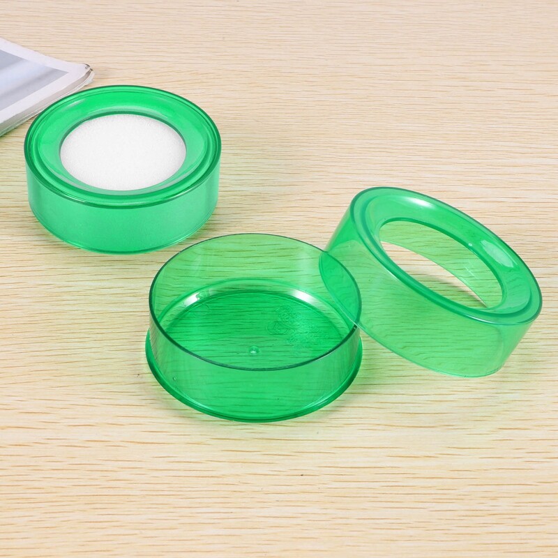 Green Plastic 7cm Dia Sponge Finger Wet Money Cashier 2 Pcs U5A55446 eBay