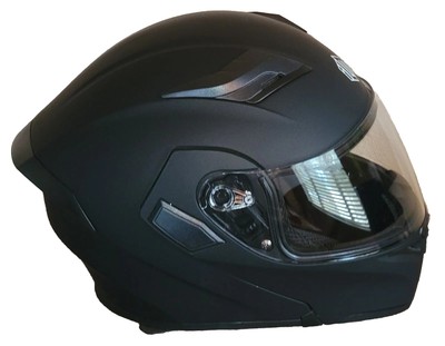 Motorcycle Helmet Dual Visor Flip up Modular Full Face ILM Model