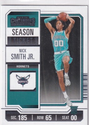 2023-24 Panini Contenders NBA No. 100 Nick Smith Jr. Rookie