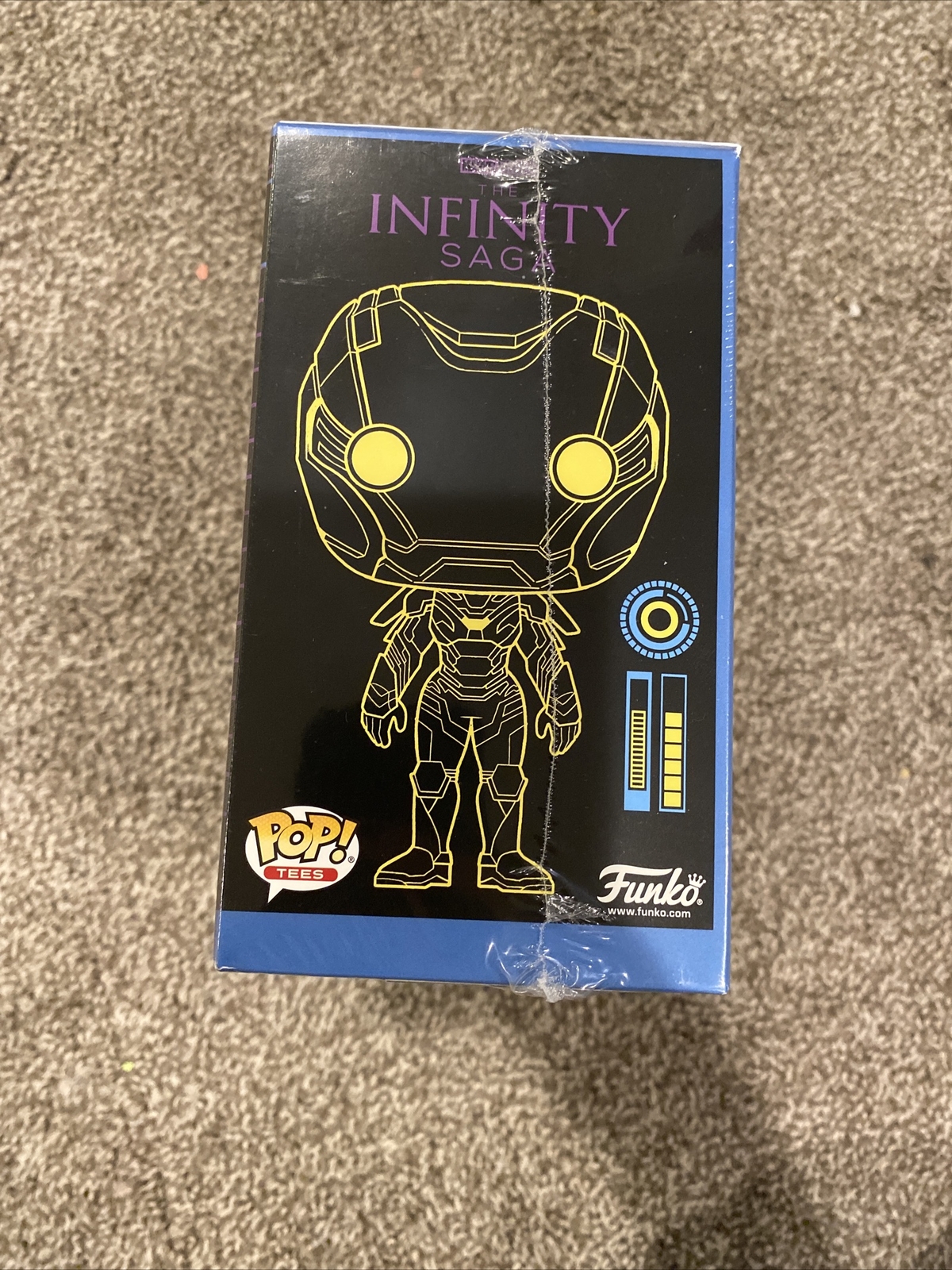 Funko Pop & T ee Ironman Rescue Black Light Target Exclusive (Size M) OP