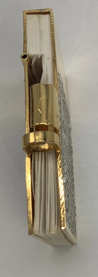 Bloc de notas miniatura JUDITH LEIBER sin bolígrafo - Cristales SWAROVSKI - Artículo de coleccionista Foto 4 de 4