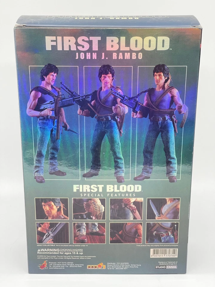 4x RAMBO / FIRST BLOOD 12" NUEVA COLECCIÓN RARO HOT TOYS SIDEHOW COLECCIONABLES... Foto 4 de 4