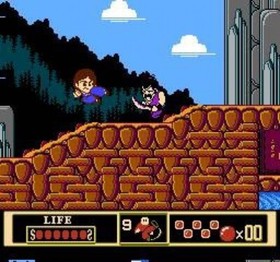 M&oacute;dulo NES / Famicom - Jackie Chan JAP&Oacute;N fuertes signos de desgaste