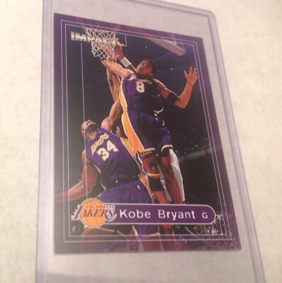【50枚限定】Kobe Bryant NBA カード Lakers KOBE BRYANT 1999 Fleer Impact #50 Early Card Lakers