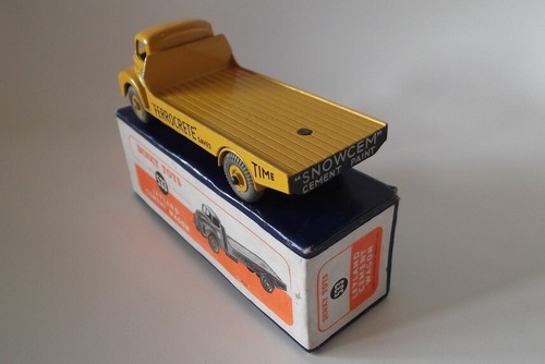dinky toys 533 - Leyland Comet Cement Wagon - en caja - amarillo - Imagen 4 de 6