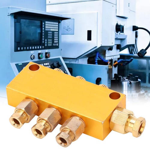 Oil Distributor TK‑Type Adjustable Brass Lube Piston SeparatorDivider 1 In 3 Out - Picture 17 of 22