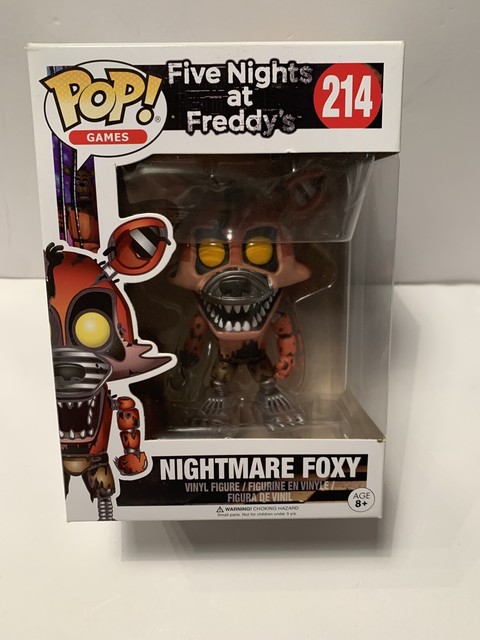 nightmare foxy funko pop