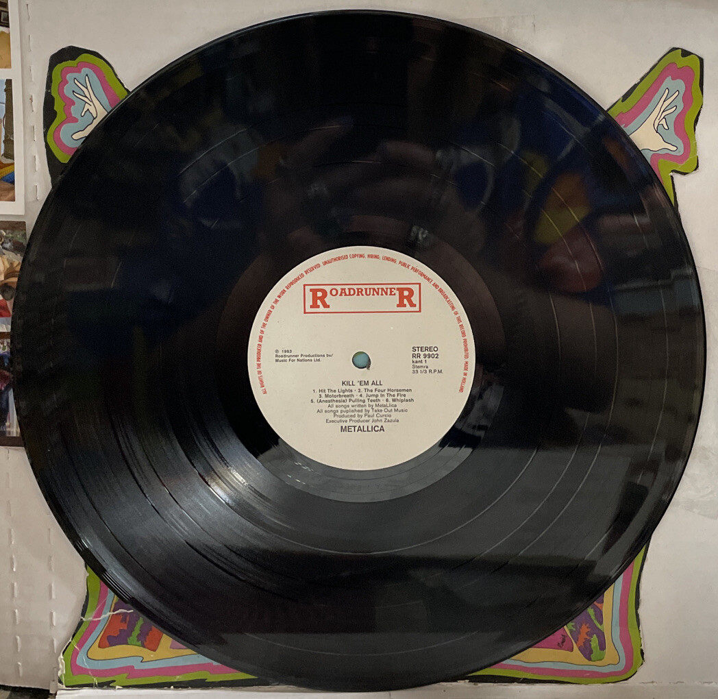Metallica Kill 'Em All Netherlands Import Record RR9902 | eBay
