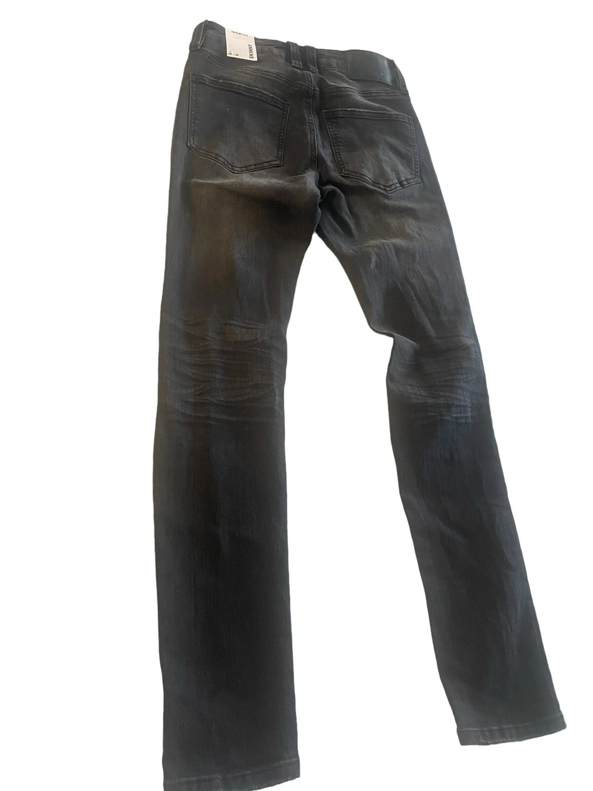 jean skinny homme rue 21 supreme flex vieilli taille 26x 30