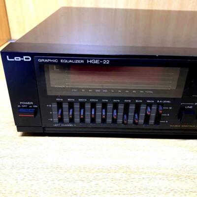 HITACHI Lo-d HGE-22 9 Band Graphic Equalizer USED | eBay