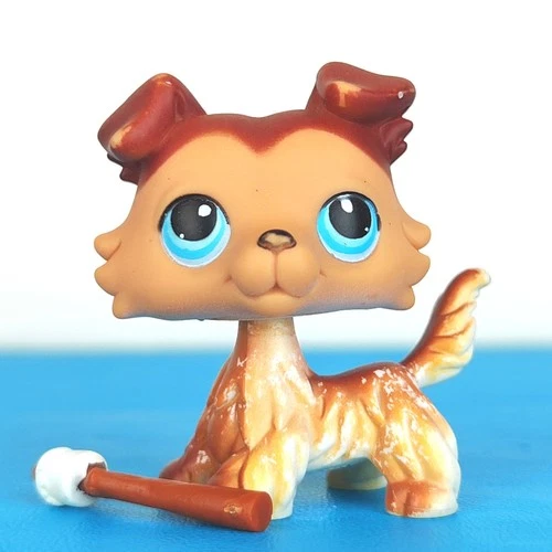 Littlest Pet Shop #58 Collie Dog Paw Down / 300+ LPS – PAY SHIPPING ONCE FOR US