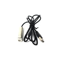 Green Line Laser Module, 1-Pack, 12mm, Adjustable Focus, USB, Industrial, 39