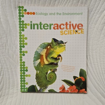 Interactive SCIENCE, Ecology And Environment SAVVAS NEW!!
