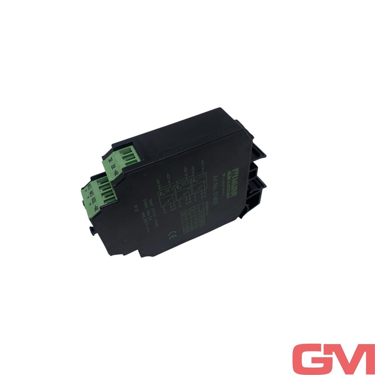 Murr Elektronik Output Relay RM-31/24V DC KL.BZ.N.EN  51403 Damaged