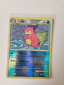 Pokemon Card - Slowbro HeartGold SoulSilver 52/123 Reverse Holo