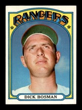 1972 Topps #365 Dick Bosman   EX/EX+ X3704950
