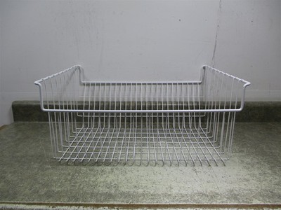 GE REFRIGERATOR WIRE BASKET SCRATCHES/RUST/CHIPPED PART # WR21X10078