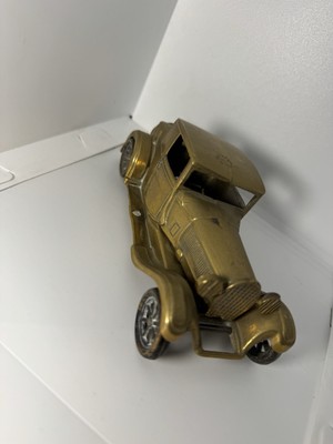 1928 BUGATTI TIPO 44 F.A.L. Gold Car Model Collection