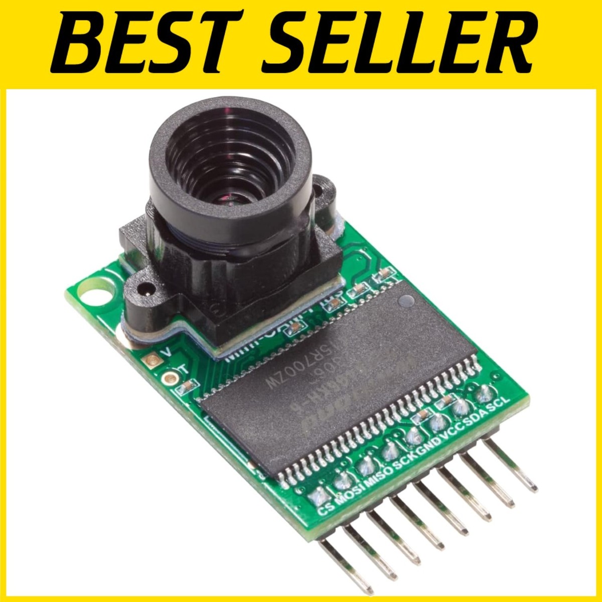 Compact Megapixel Camera Shield for Arduino Mega Raspberry Pi