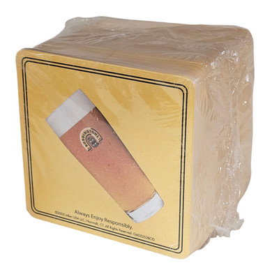 Boddingtons Coaster Beer Mats Pub Coasters Yellow Vintage 2005 Sealed 75+