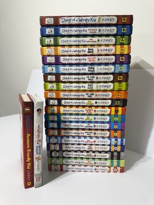 Diary Of A Wimpy Kid 1-19 +2 (Movie Diary & Journal) FULL SET HC Jeff Kinney
