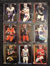 2025 Topps Chrome Complete Your Set You Pick Football Card #1-150