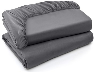 Utopia Bedding Twin XL Fitted Sheets  Bulk Pack of 2 Bottom Sheets  Soft Brus...