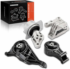 4PCS Engine Transmission Mount Set for Cadillac SRX 2010-2016 V6 3.0L/3.6L