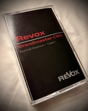 Revox Grandmaster Audio Blank Cassette C90 Sealed
