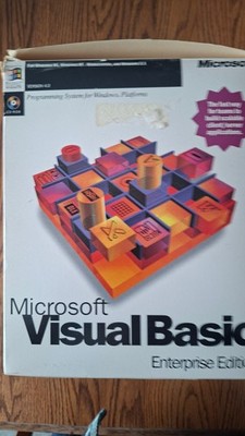 Microsoft Visual Basic Enterprise Ed 4.0  For 95 NT Workstation 3.1
