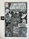 Amazing Spider-Man #23 1:100 Pastrovicchio Disney Infinity Gauntlet Variant B&W