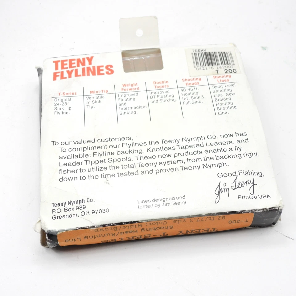 Teeny T-Series T-200 Fly Line. - Image 4 of 4