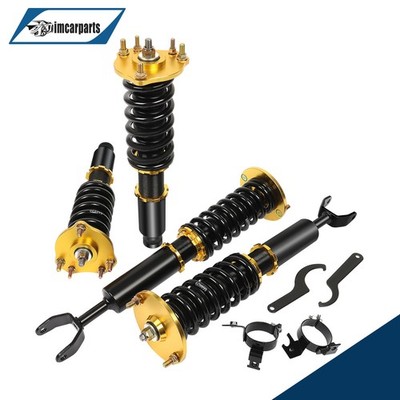 Coilovers Suspension Set Adj. Height Strut Shocks For 1992-2001 Honda Prelude
