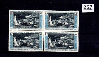 # 4X TAAF MNH NATURE SHIPS