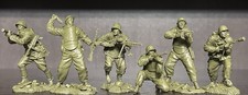 Re-release PLASTIC PLATOON Soviet soldiers 1942 Stalingrad WW2 1:32 Rare