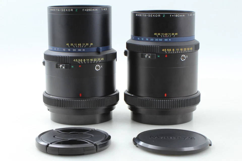 2 Lens [MINT] Mamiya Sekor Z 180mm & 250mm f4.5 Lens RZ67 Pro II IID From JAPAN - Image 3 of 4