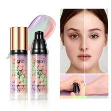 3-Color Isolation Cream SPF 50 CC Primer Make...