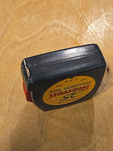 Cinta métrica Starrett vintage 25’ cinta de precisión 3/4” hoja ancha hecha en Estados Unidos - Imagen 4 de 8