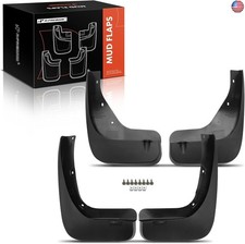 A-Premium Set of 4PCS Mud Flaps Splash Guards Mudguards Mudflaps Compatible