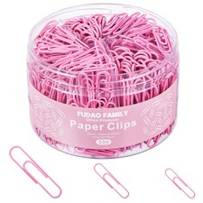 500pcs Paper Clips Assorted Sizes, Small, Medium and Large 1.1inch, 1.3inch a...