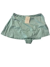 New ANDIE The Skirt Medium Solid Swim Bottom Separates #AB375 Calibu Blue