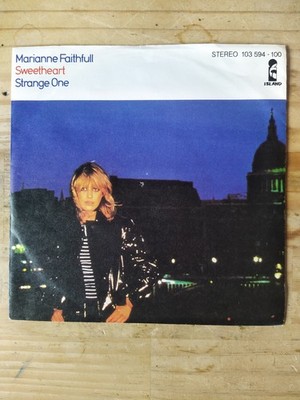 Marianne Faithfull - Sweetheart     Single Vinyl