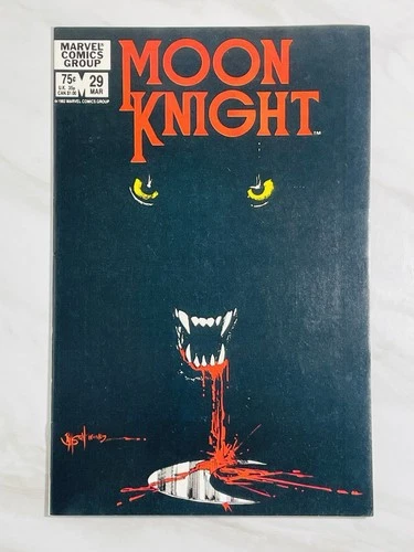 Moon Knight #29 (1983) - Sienkevich Cover - Werewolf By Night - Marvel