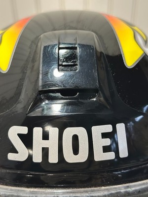 Shoei Full Face Motorcycle Helmet — Size S/M — Custom Graphic