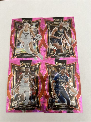 2025 Panini Select WNBA LEXIE HULL PINK ICE PRIZM CONCOURSE FEVER #67