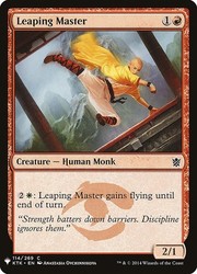 Leaping Master 114/269 Khans of Tarkir